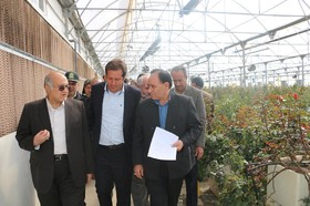 افتتاح ۱۳۵۰ واحد مسکونی در زرند/بازدید از روند اجرایی بیمارستان سینا و مجتمع گلخانه‌ای بهشت زرند