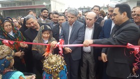 افتتاح پروژه های عمرانی روستای پنج پیکر شهرستان ترکمن